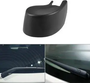 Rear Windshield Wiper Arm Nut Cover Cap Fit for Audi A1 Sportback - Pack of 1 Black