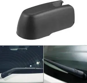 Rear Windshield Wiper Arm Nut Cover Cap Fit for Suzuki Swift MK III Hatchback - Pack of 1 Black