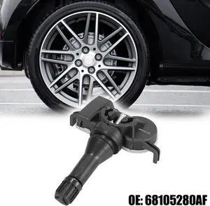 Tire Pressure Monitoring System TPMS USB Charger Monitor 5 Alarm Modes LCD Color Display with 4 External Sensors Temperature Pressure Universal for Car RV Trailer