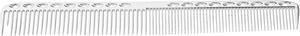 Hair Comb, Detangling Dressing Comb for Hair Styling Stainless Steel, Silver Tone, 21.5cm