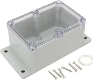 6.4"x3.2"x2.6"ABS Waterproof Junction Box Universal Project Enclosure w PC Cover