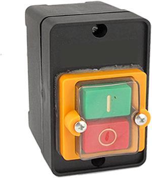 Power Tool AC 440V 10A On-Off Start Stop Push Button Switch 6 Screw Terminals
