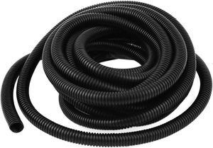 5.8M 10mm x 13mm Polypropylene Flexible Electric Wire Conduit Corrugated Tubing