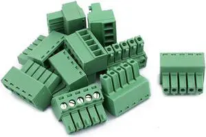 10Pcs 300V KF2EDGK 3.5mm Pitch 5-Pin PCB Screw Terminal Block Connector 10Pcs 300V KF2EDGK 3.5mm Pitch 5-Pin PCB Screw Terminal Block Connector