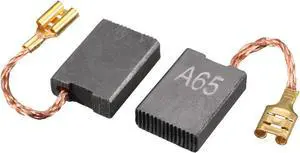 Unique Bargains Unique Bargains 2pcs 23mm x 16mm x 6mm Electric Motor Carbon Brushes for Bosch 180 Angle Grinder
