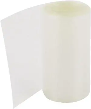 10Meters 64mm Width PVC Heat Shrink Wrap Tube Clear for AA Battery Pack