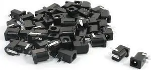 50pcs 3Pin 5.5x2.1mm DC Socket Jack Female PCB Charger Power Plug