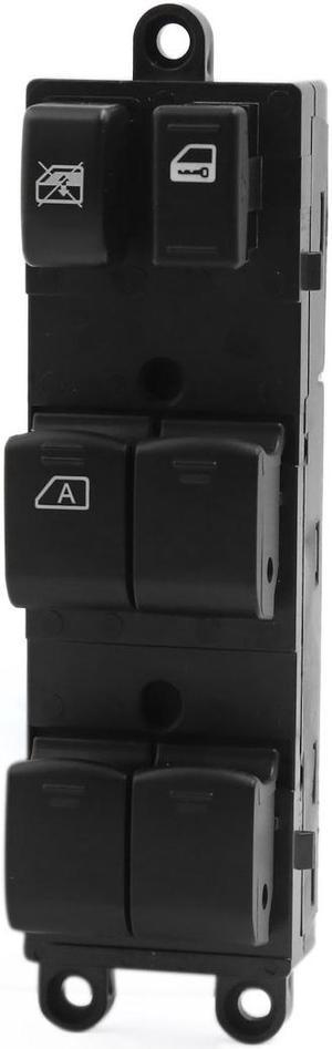 Unique Bargains Electric Power Window Master Control Switch 25401ZE80A for 2007-2012 Sentra