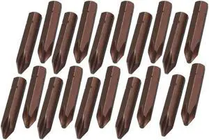 20 x Hex Shank 8mm Phillips Crosshead Screwdriver Bits 40mm Length