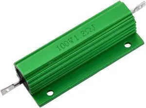 Unique Bargains Unique Bargains 100W Watt 1.2 Ohm 5% Aluminum Shell Wirewound Resistor