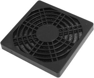 Unique Bargains Black Dustproof 80mm Dust Guard Filter for PC Case Cooler Fan