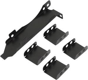 Unique Bargains 80-90mm Three Fan Mount Rack PC Cooling PCI Slot Bracket Set for Video Card