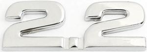 Unique Bargains Unique Bargains Silver Tone 2.2 Displacement 3D Adhesive Badge Sticker Ornament for Auto