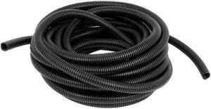 Unique Bargains 6.6M 22Ft Long Flexible Corrugated Cable Conduit Tube Hose Pipe Tubing 10x13mm