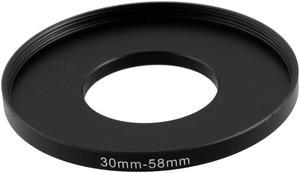 30mm to 58mm Camera Filter Lens 30mm-58mm Step Up Ring Adapter