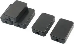 5pcs Black Plastic Project Power Protector Case Junction Box 55x35x15mm