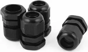 4 Pcs M22 1/2" NPT Strain Relief Cord Grip Cable Gland Locknut M22x1.5