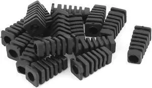 15 Pcs Rubber Strain Relief Cord Boot Guard Wire Cable Sleeve Hose 27mm x 7mm
