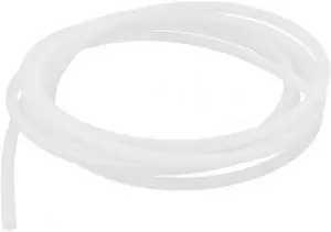 3 Meters Long 3mm Inner Dia 6mm OD Silicone Car Vacuum Hose Tubing Pipe