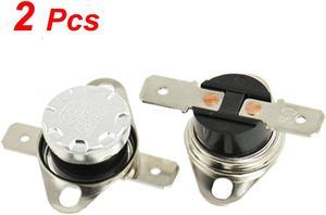 Unique Bargains 2 Pcs 80 Celsius Normal Close Thermostat Temperature Controlled Switches KSD301