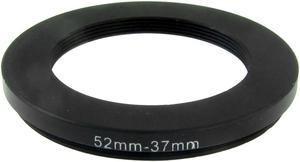 Camera Parts 52mm-37mm Lens Filter Step Down Ring Adapter Black