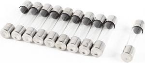 Unique Bargains 10pcs Quick Fast Blow 6x30mm Glass Tube Fuses 250V 7A