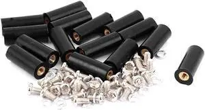 15 Pcs M3 Brass Insert Female Thread 8x20mm Insulated Standoff Terminals