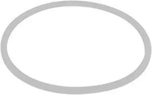 High Quality Silicone Gel O-type Sealing Ring 29cm x 26cm for Pressure-cooker