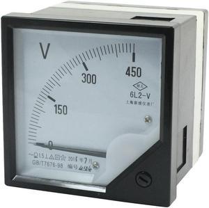 Unique Bargains 6L2-V AC 0 - 450 Volt Class 1.5 Precision Panel Analog Voltmeter Voltage Meter