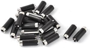 20pcs 4 Poles 3.5mm Female Socket Earphone Headphone Audio Stereo Jack Coupler