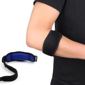 APTOCO Authorized Sports Tennis Forearm Elbow Brace Support Band w/ Compression Pad