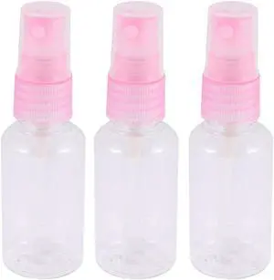 3pcs Travel Mini Liquid Perfume Empty Cosmetic Spray Bottle 50cc Pink 3pcs Travel Mini Liquid Perfume Empty Cosmetic Spray Bottle 50cc Pink