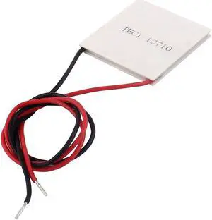 Unique Bargains TEC1-12710 10A 12V 100W 40x40x3.5mm Thermoelectric Cooler Peltier Plate Module