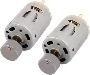 2Pcs DC 12V 4500RPM Large Torque Micro Vibration DC Motor for Electric