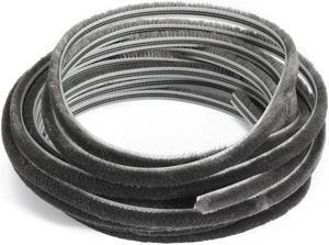 Window Weather Seal Strip 1/4nch Width x 1/4inch Thick x 19.7 Feet Long