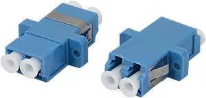 LC-LC Duplex Singlemode Optical Duplexer Bare Optic Fiber Connector 2pcs LC-LC Duplex Singlemode Optical Duplexer Bare Optic Fiber Connector 2pcs