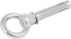 M10 x 90mm 304 Stainless Steel Sleeve Anchor Concrete Expansion Eye Bolt