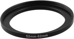 Unique Bargains 52mm to 62mm Camera Filter Lens 52mm-62mm Step Up Ring Adapter