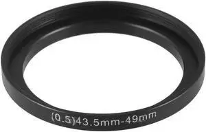 43.5mm to 49mm Step-Up Filter Ring Adapter for Camera Lens