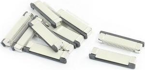 Unique Bargains 10pcs 0.5mm Pitch 24-Pin FFC FPC Flat Socket Ribbon Connector 17mm x 5mm