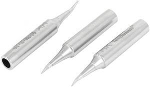 900M-T-IS Rework Station Tool Pointy Curved Soldering Solder Iron Tip 3pcs