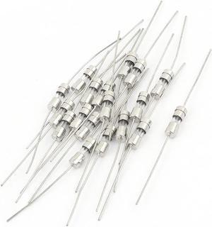 20pcs AC 250V 3.15A 4x11mm Slow-blow Acting Axial Lead Glass Fuse