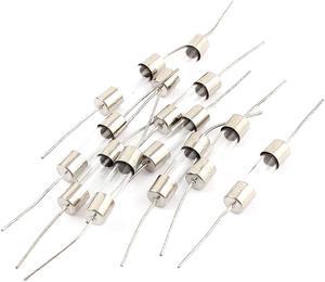 Electrical Fast Blow Axial Leaded Glass Tube Fuses 5 x 20mm 250V 1.6A 10pcs