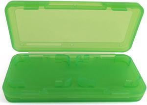 Indigo7 Authorized for Nintendo Switch Game Card Hard Plastic Storage Protector Case Holds 4 - Green