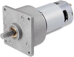 24V DC 150 RPM Gear Motor High Torque Electric Reduction Gearbox Centric Output Shaft