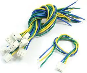 10pcs JST-XH 2.54mm Pitch 3Pin Connector Wire 20cm for RC BEC LIPO Battery