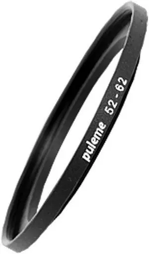 Camera Lens Filter Step Up Ring 52mm-62mm Adapter--Black