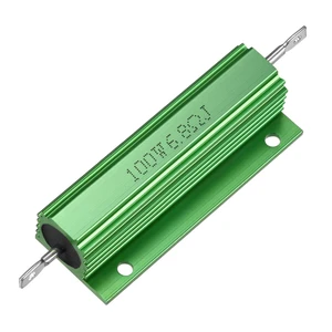 Aluminum Case Resistor 100W 6.8 Ohm Wirewound for LED Replacement Converter Aluminum Case Resistor 100W 6.8 Ohm Wirewound for LED Replacement Converter