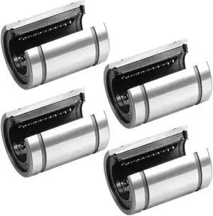 LM16UUOP Linear Ball Bearings Open Type, 16mm Bore Dia, 28mm OD, 37mm Long 4Pcs