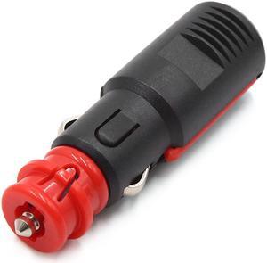 12V 24V Car Cigarette Lighter Socket Charger Plug Outlet Adapter Connector